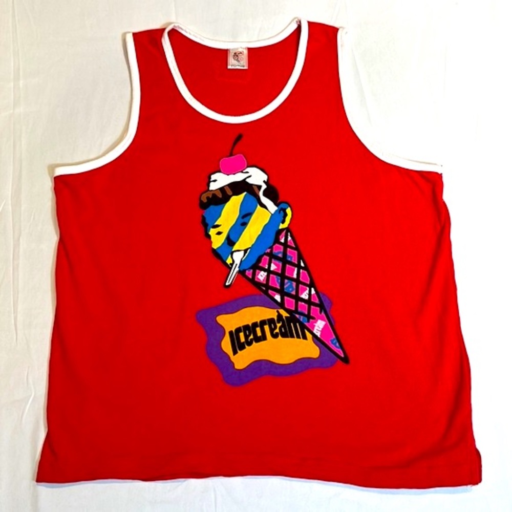Vintage IceCream Skate Brand Tank Top Size XL
